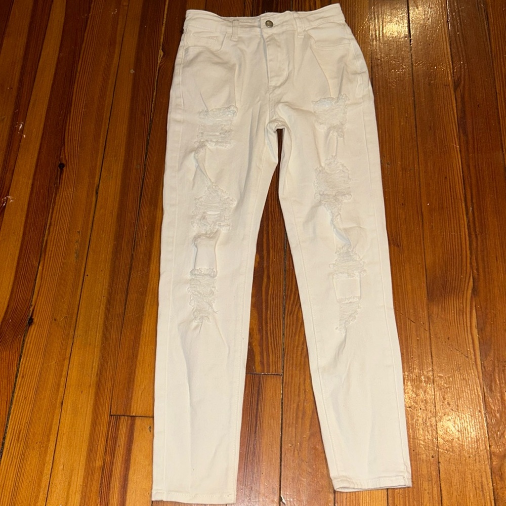 White Pants Sizes S 34 From SHEIN Women’s Pants